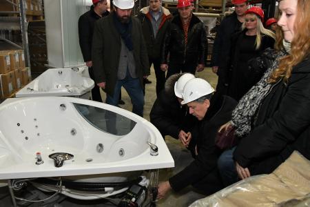 22 февраля П.Н. Грудинин посетил предприятия Московской области