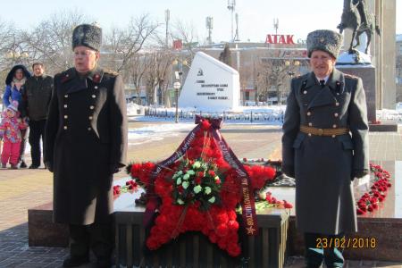 Слава Советской Красной Армии! Акция калужских коммунистов