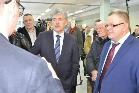 П.Н. Грудинин посетил предприятия Московской области