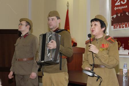 В честь 100-летия Красной Армии в Воронеже КПРФ провела торжественное собрание