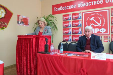 Н.А. Останина посетила Тамбовскую область