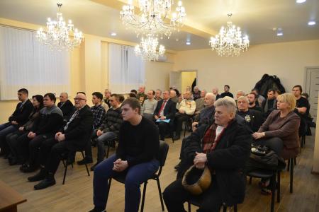 В рамках празднования 100-летия создания Красной Армии в Рязани коммунисты провели торжественное собрание и выступили перед ветеранами