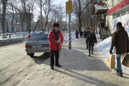 Саратовские коммунисты проводят активную уличную агитацию за П.Н. Грудинина
