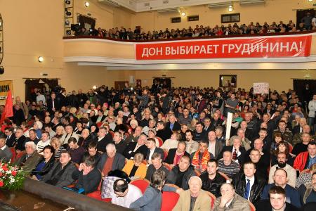 «Государственную поддержку производству!». П.Н. Грудинин выступил перед трудовым коллективом машиностроителей