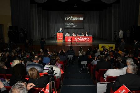 П.Н. Грудинин прибыл с рабочим визитом в Барнаул
