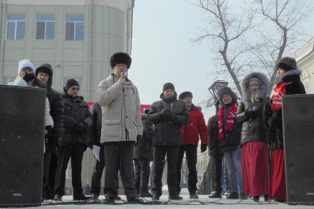 Иркутск выступил в поддержку Павла Грудинина