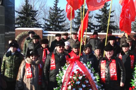 Н.Н. Иванов принял участие в митинге, посвященном 100-летию Рабоче-Крестьянской Красной Армии и Военно-Морского Флота