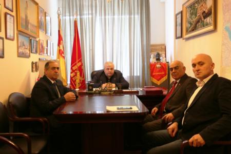 К.К. Тайсаев встретился с Председателем Единой Коммунистической партии Грузии Т.И. Пипией и Председателем Компартии Республики Таджикистан М.С. Абдуллоевым