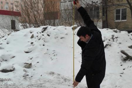 Саратов в ледяном плену