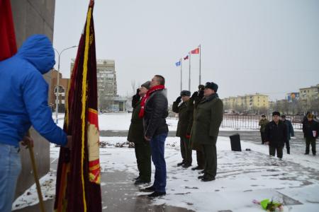 Волгоградская область. В Волжском отпраздновали 100-летие Красной Армии