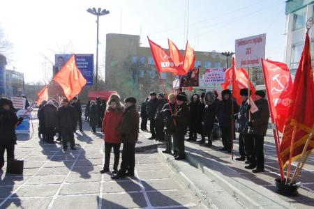 Амурская область. Жители Благовещенска за Грудинина и социальную справедливость