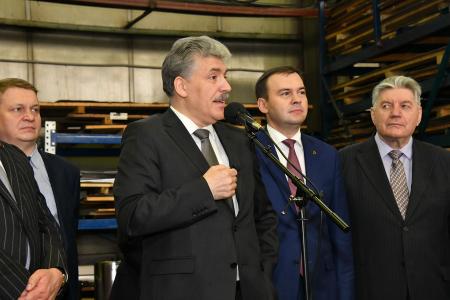 П.Н. Грудинин: Власть должна прежде всего думать о людях