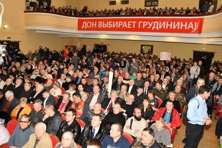 «Государственную поддержку производству!». П.Н. Грудинин выступил перед трудовым коллективом машиностроителей