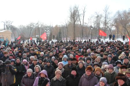 Красная зима в Самаре