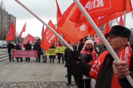 Дон выбирает Грудинина – заявили участники митинга в Ростове-на-Дону