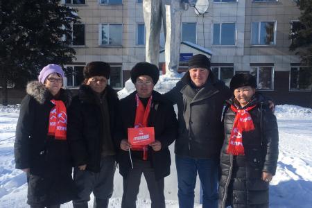 Агитбригада тувинских коммунистов продолжает серию выездов по местным отделениям