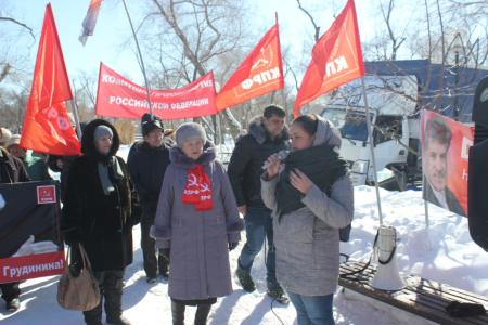 В Тюмени состоялся митинг «Фальсификаторов выборов к ответу!» 