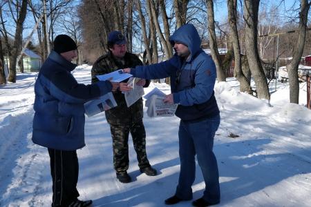 Коммунисты Рязани организуют выезды мобильных агитгрупп в сельские районы области