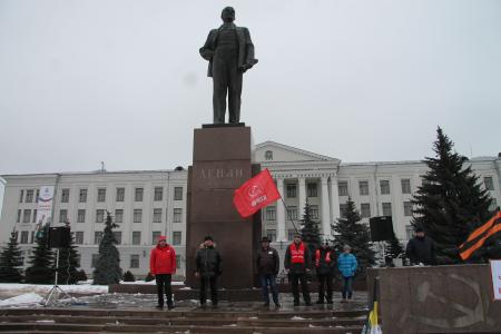 В Пскове прошёл митинг за честные выборы