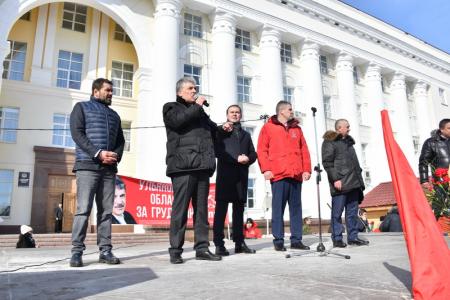 Народный кандидат в Президенты РФ П.Н. Грудинин совершил рабочий визит в Ульяновск