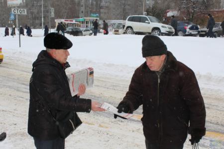 Воронежские коммунисты вместе с региональным партийным руководством ведут активную агитацию за Павла Грудинина