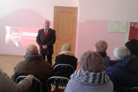 В районах Тульской области продолжаются встречи доверенных лиц  Павла Грудинина с избирателями