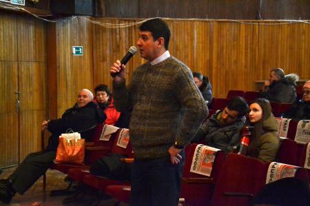 Астраханская область. Доверенное лицо П.Н. Грудинина Максим Шевченко встретился с жителями поселка Красные Баррикады