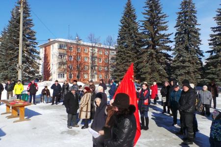 Челябинская область. Озерск, город атомщиков – за Грудинина!