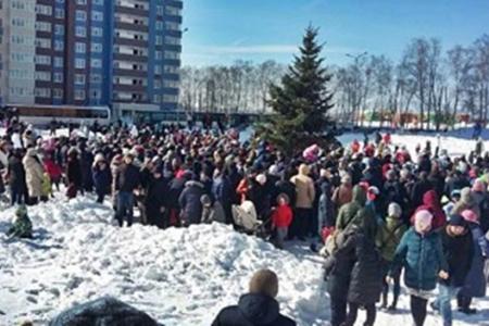 Татарстан. В Казани  прошла акция протеста против строительства мусоросжигательного завода