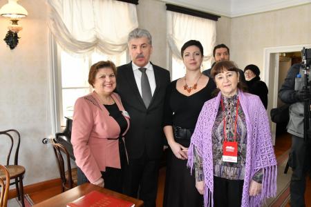 Народный кандидат в Президенты РФ П.Н. Грудинин совершил рабочий визит в Ульяновск