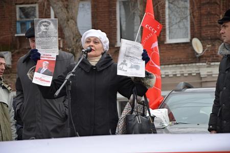 Дон выбирает Грудинина – заявили участники митинга в Ростове-на-Дону