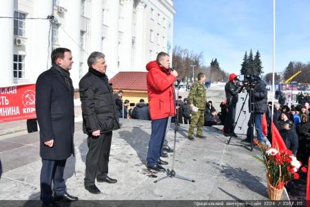 П.Н. Грудинин: Мы за то, чтобы олигархов не было вообще!