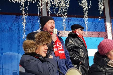 За Грудинина! Участники митинга в Южно-Сахалинске выразили недоверие губернатору и правительству