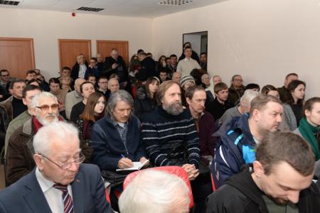 В Новосибирском областном комитете КПРФ прошло собрание волонтеров штаба Павла Грудинина