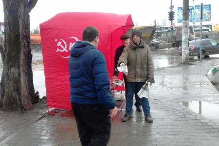Республика Крым, г.Симферополь. Грудинина в Президенты!