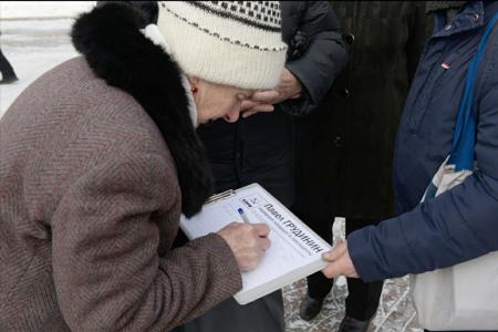 Нет – киселевщине! В Новосибирске прошел митинг за честные выборы