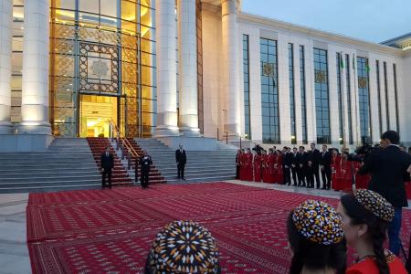 К.К. Тайсаев в составе группы наблюдателей от Государственной Думы ФС РФ посетил парламентские выборы в Туркменистане