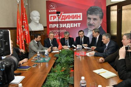 П.Н. Грудинин: «И после выборов левые силы останутся едины»