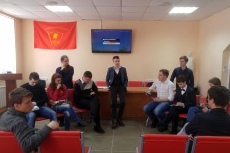 Ивановские комсомольцы на политучебе обсудили выборы президента 