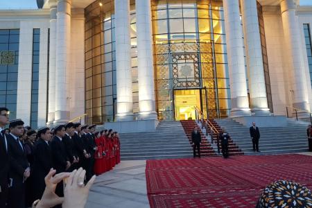 К.К. Тайсаев в составе группы наблюдателей от Государственной Думы ФС РФ посетил парламентские выборы в Туркменистане