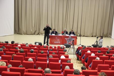 Сыктывкар посетили Виктор Алкснис и Сергей Удальцов с агитацией за Павла Грудинина