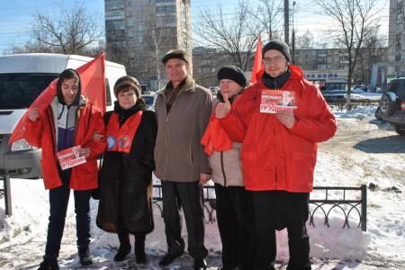 В Нижегородской области прошли митинги в поддержку Павла Грудинина