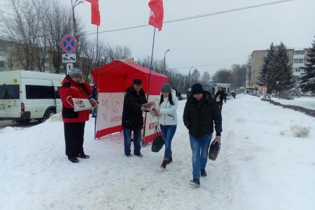 Тульские коммунисты приняли участие в митинге «За честные выборы» в Москве