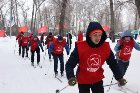 Саратовская область. Красная лыжня-2018