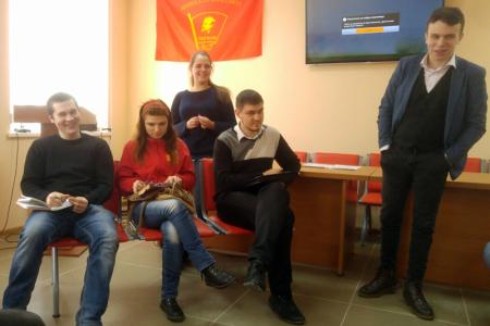 Ивановские комсомольцы на политучебе обсудили выборы президента 