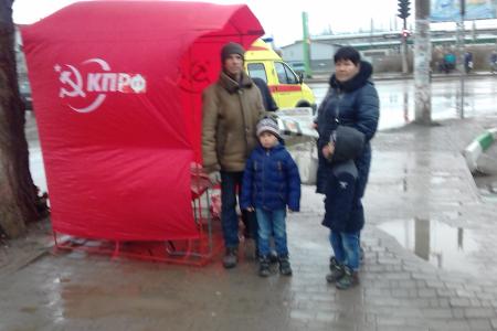 Республика Крым, г.Симферополь. Грудинина в Президенты!