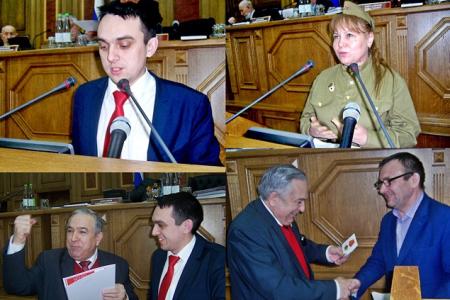 Казань. 28 февраля в Малом зале Госсовета РТ прошла научно-практическая конференция «Это наша история: свершения и победы», посвящённая 100-летию создания Красной, Советской Армии