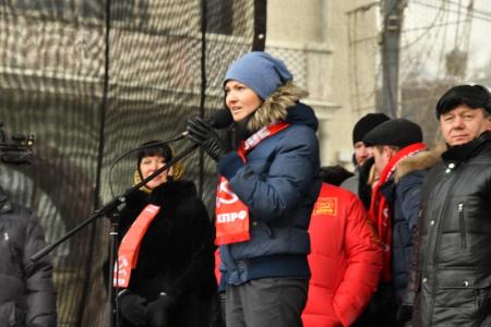 Г.А. Зюганов на митинге в Москве: Нельзя отсидеться в эту ответственную минуту!