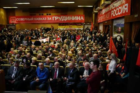 П.Н. Грудинин прибыл с рабочим визитом в Ставропольский край