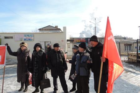 Забайкальский край. Дети войны вышли на пикеты